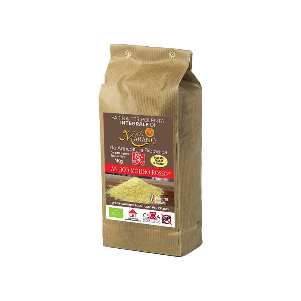 Farina Biologica di Mais Marano 1 Kg - Antico Molino Rosso