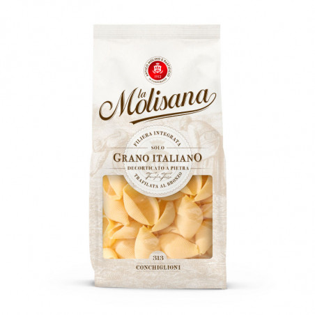 Conchiglioni N.312, Pasta di Semola di Grano Duro Trafilata al Bronzo 500 g - La Molisana