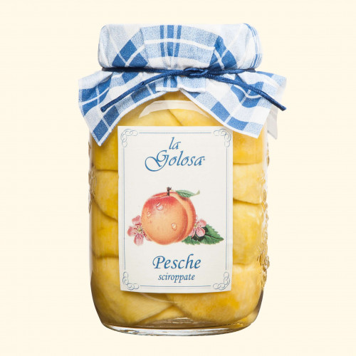 Pesche Sciroppate 500 g - La Golosa