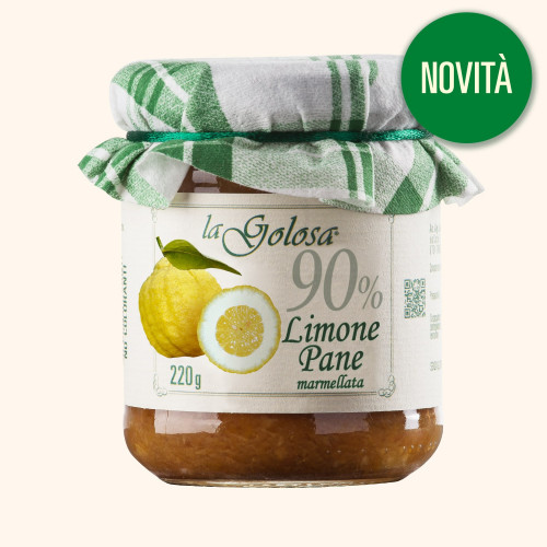 Marmellata di Limone Pane 220 g - La Golosa
