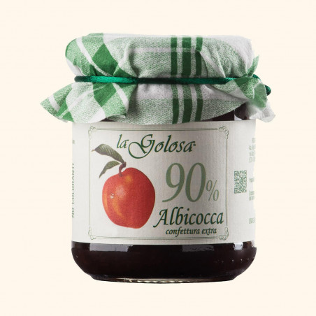 Confettura Extra di Albicocca 220 g - La Golosa