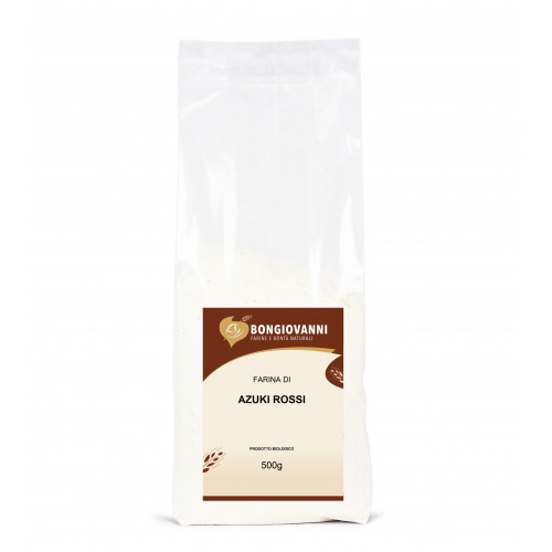 Farina di Azuki Rossi, Prodotto Biologico 500 g - Bongiovanni