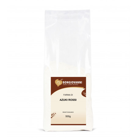 Farina di Azuki Rossi, Prodotto Biologico 500 g - Bongiovanni