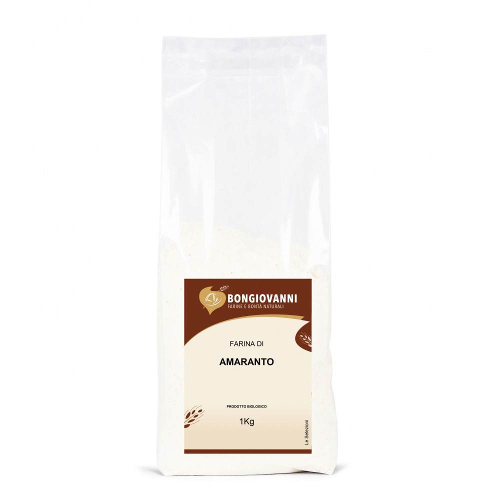 Farina di Amaranto, Prodotto Biologico 1 Kg - Bongiovanni