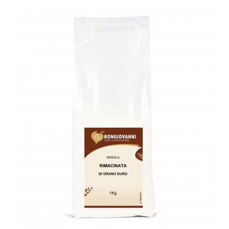 Semola Rimacinata di Grano Duro 1 Kg - Bongiovanni