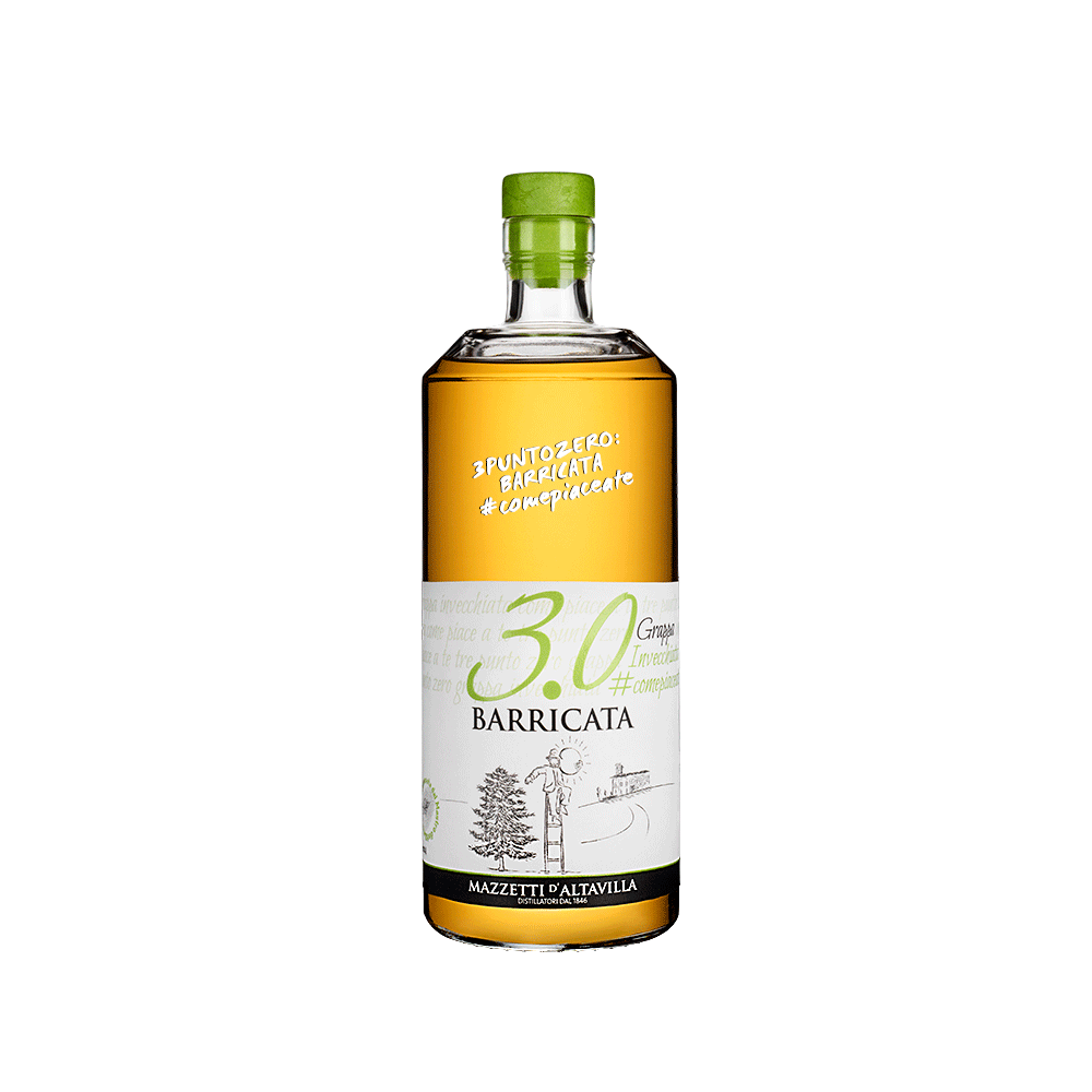 3.0 Grappa Barricata 100 cl - Mazzetti Altavilla