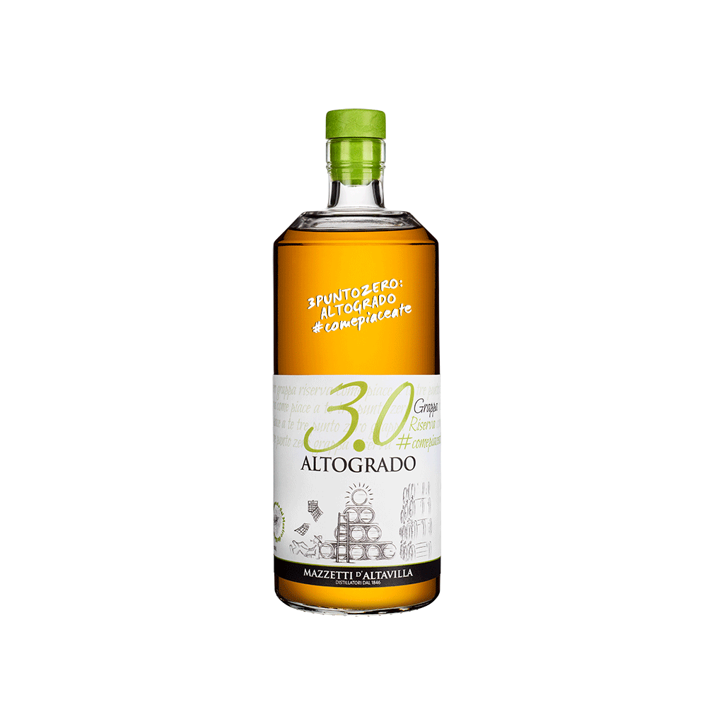 3.0 Grappa Riserva Altogrado 70 cl - Mazzetti Altavilla