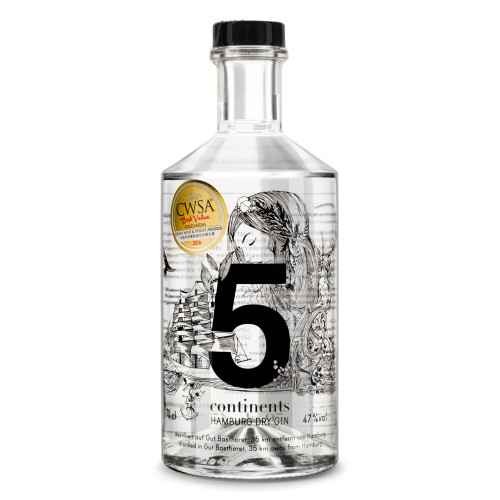 5 Continents Hamburg Dry Gin - 5 Continents