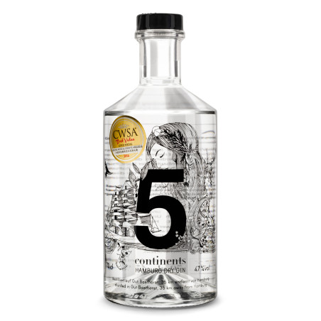 5 Continents Hamburg Dry Gin - 5 Continents